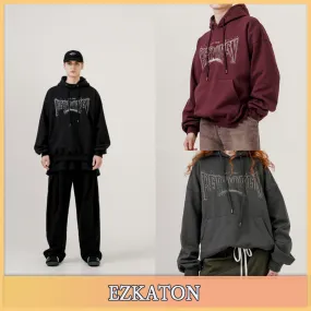 EZKATON Unisex Cotton Hoodies & Sweatshirts | Street Style