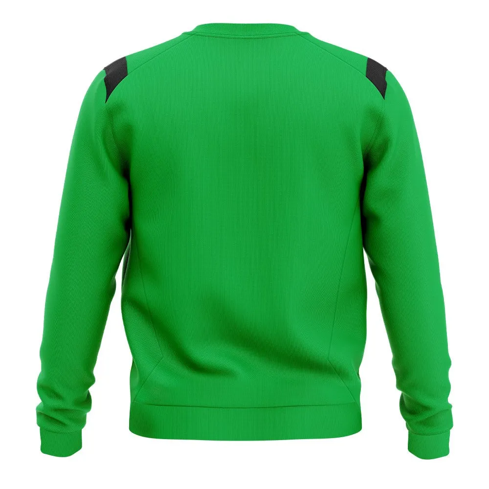 FC Contrast Sweatshirt - Green/Black