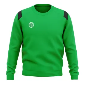 FC Contrast Sweatshirt - Green/Black