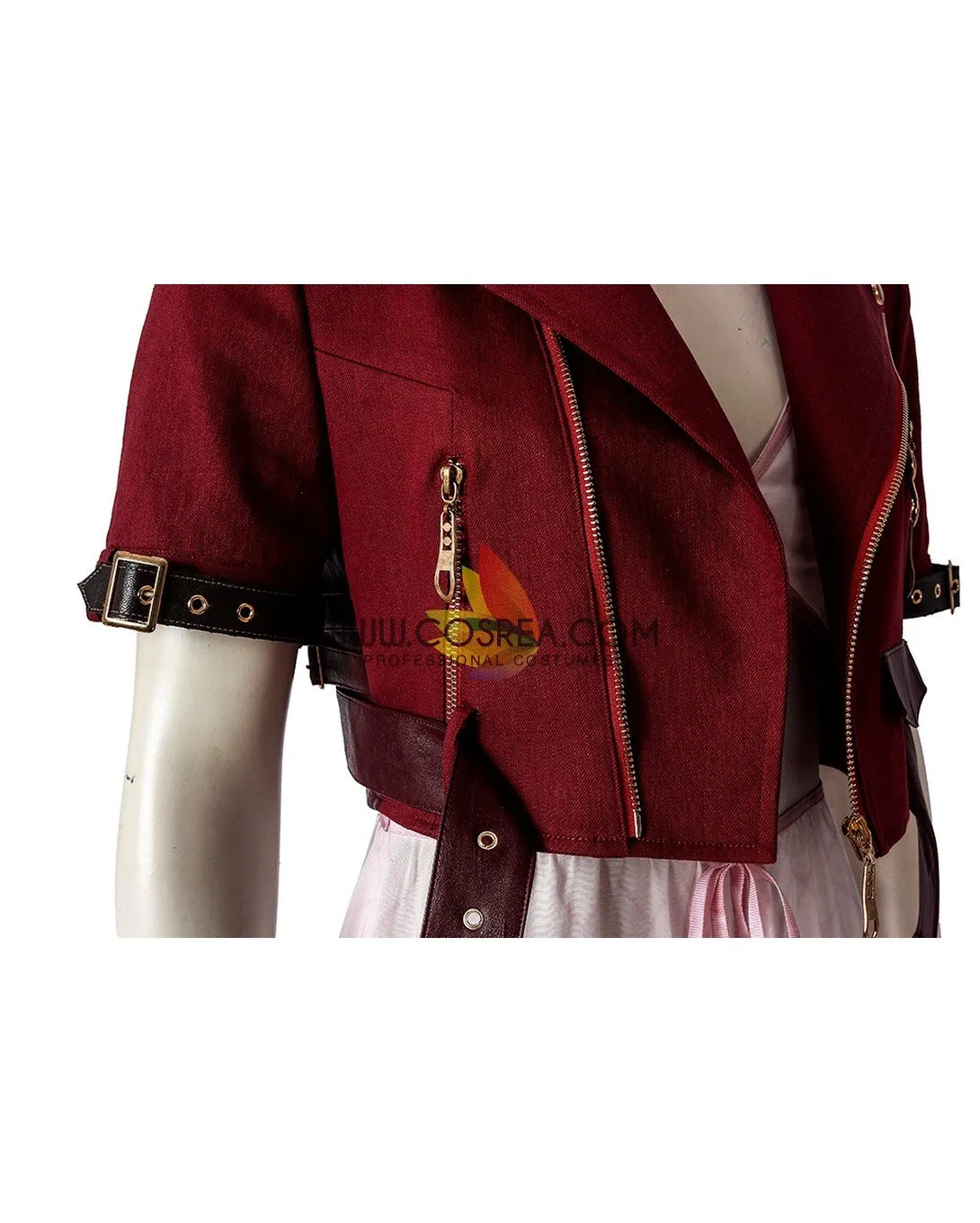 FF7 Remake Aerith Cosplay Costume - Complete Collection