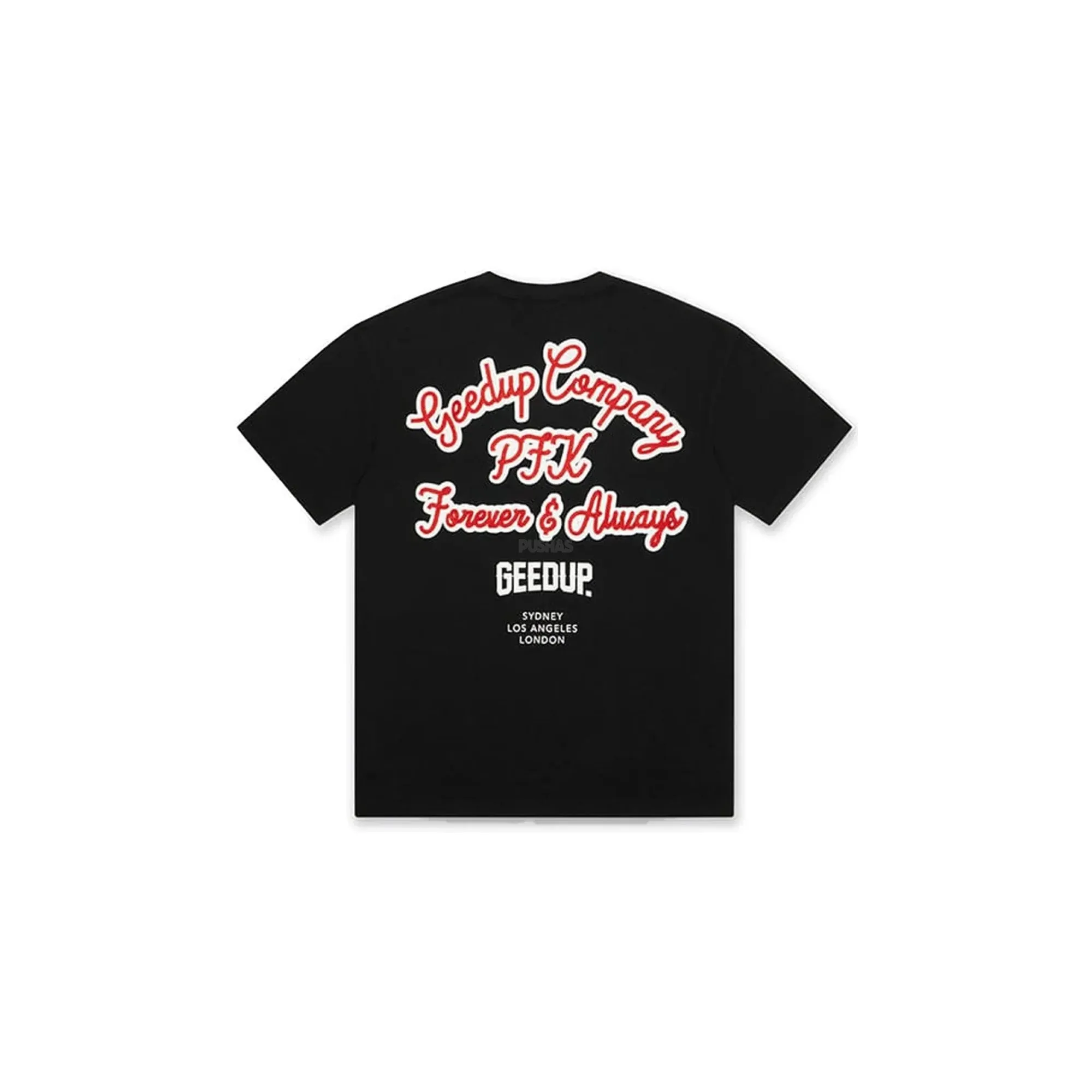 Geedup Company Black/Red T-Shirt in 2023