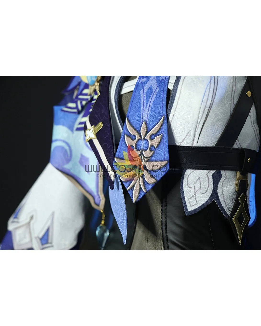 Genshin Impact Eula Cosplay Costume (Standard Size)