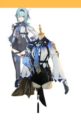 Genshin Impact Eula Cosplay Costume (Standard Size)