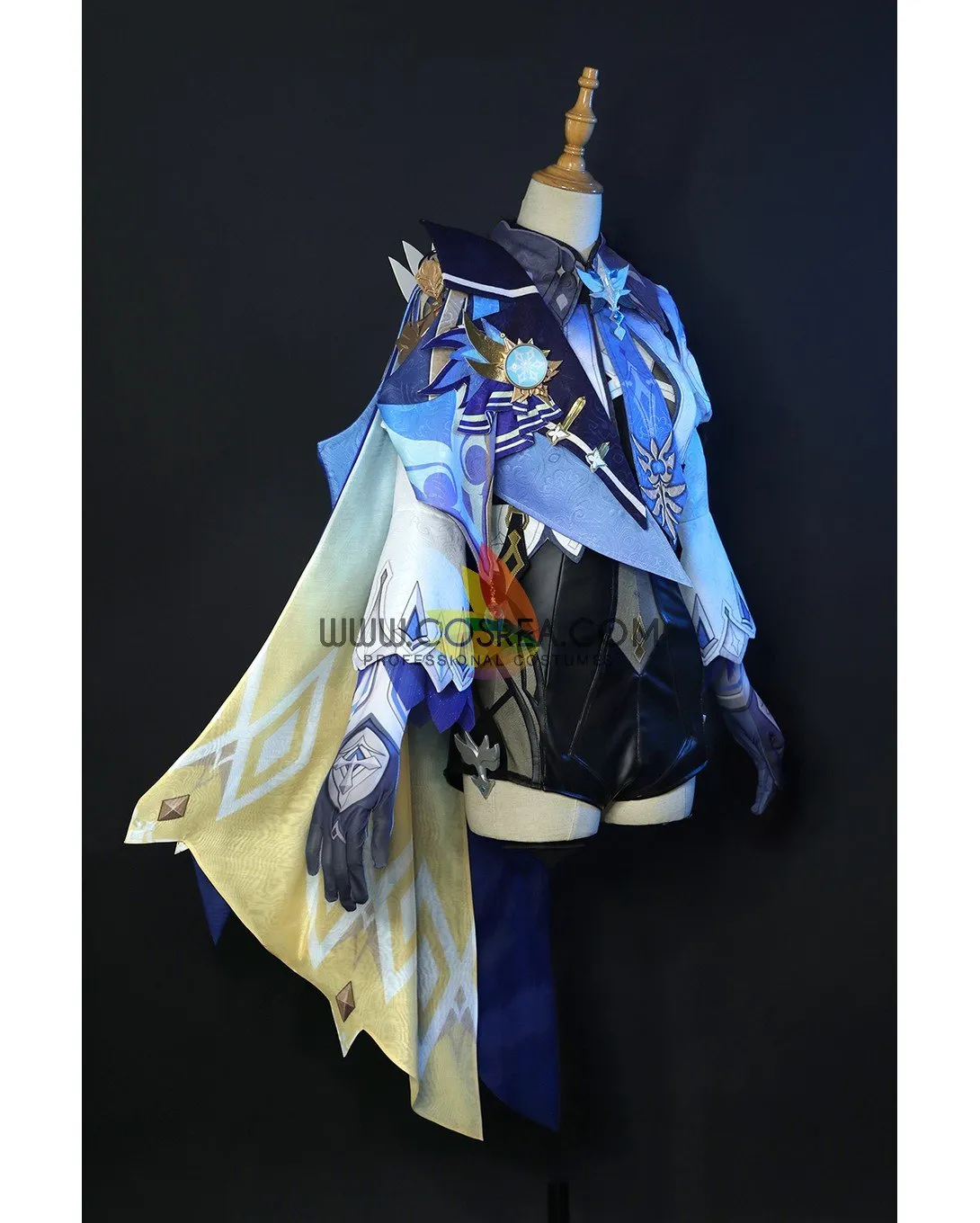 Genshin Impact Eula Cosplay Costume (Standard Size)