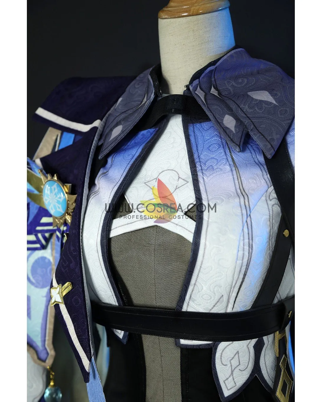 Genshin Impact Eula Cosplay Costume (Standard Size)