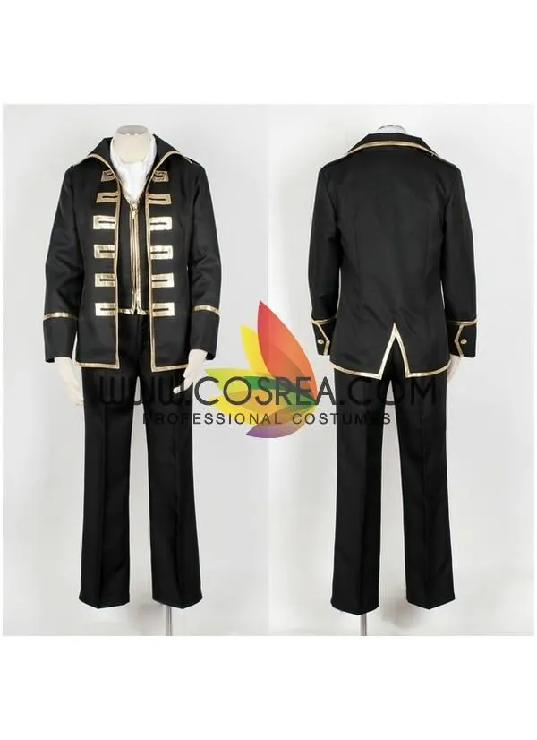 Gintama Shinsengumi Gold Uniform Costume.