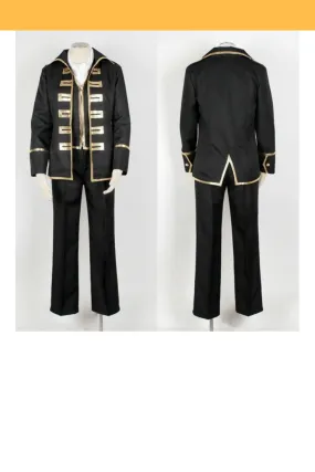 Gintama Shinsengumi Gold Uniform Costume.