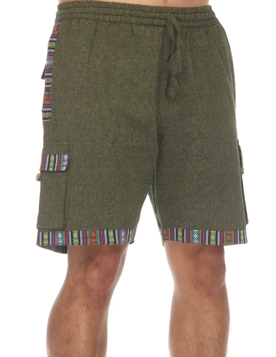 Half Box Pant with Bhutani Border