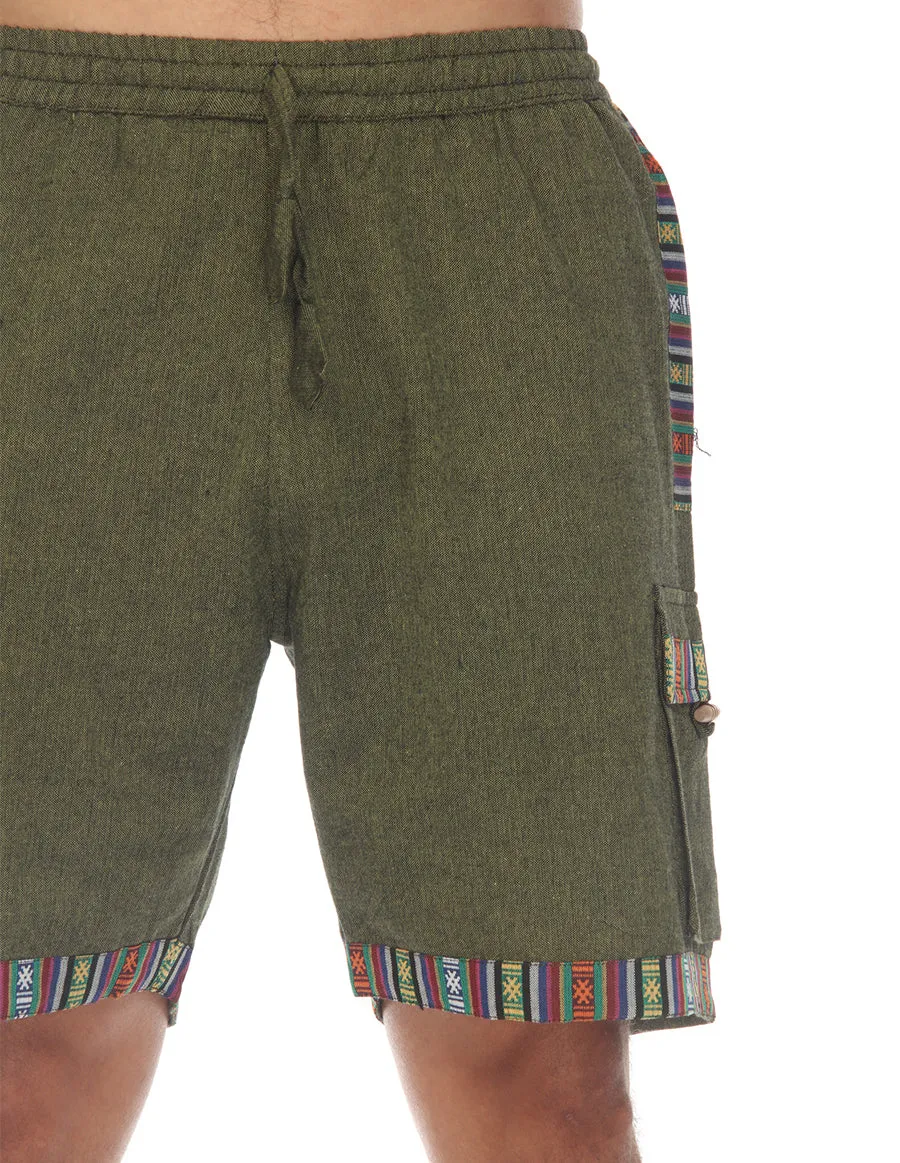 Half Box Pant with Bhutani Border