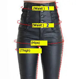 High-Waisted Faux Leather Skinny Pants - Sexy Black Coated Design with Stretch for Comfort. Side Lace-Up Detail