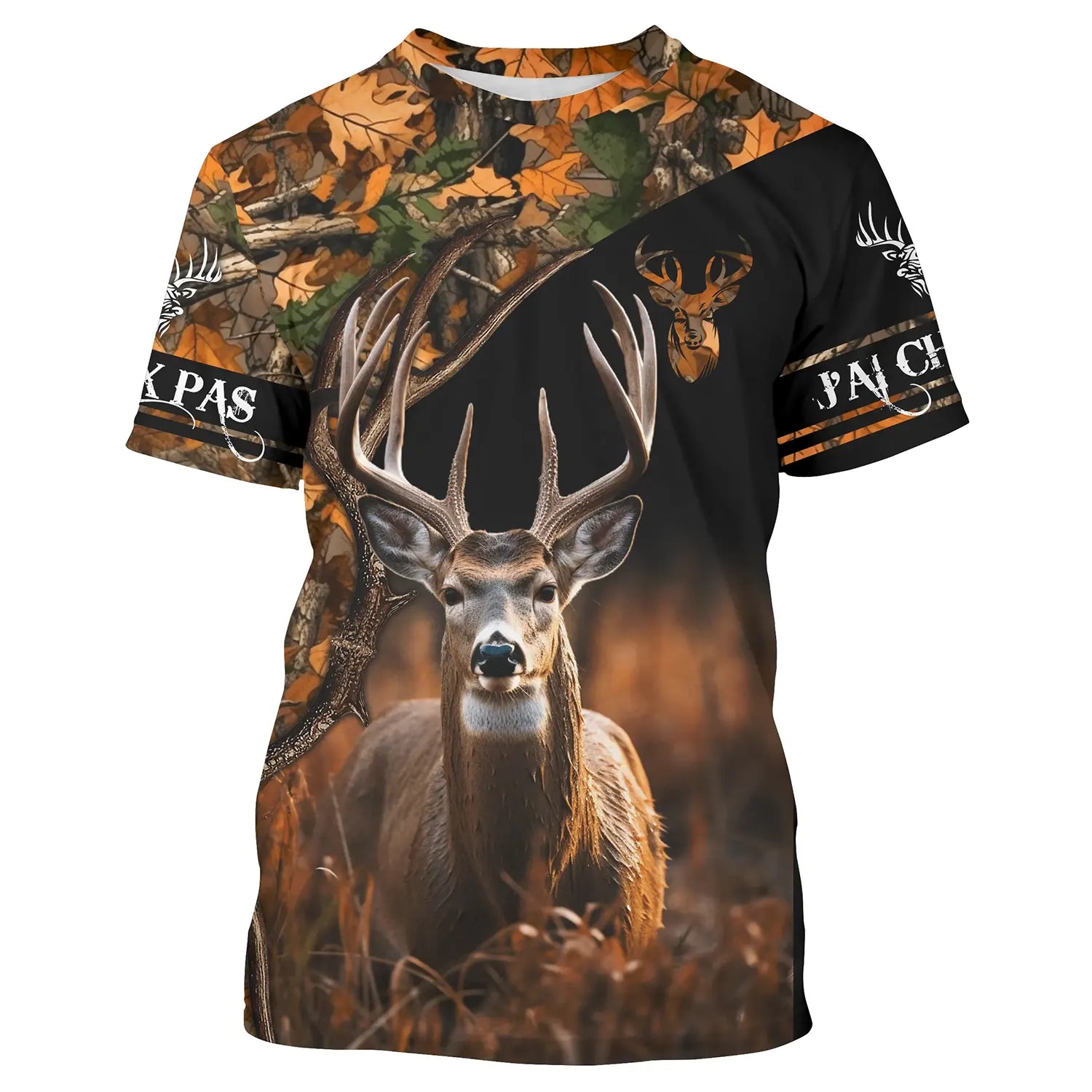 Hunting Deer, Fluorescent Orange Camouflage Hunting, Can't, Hunting - CT07112231