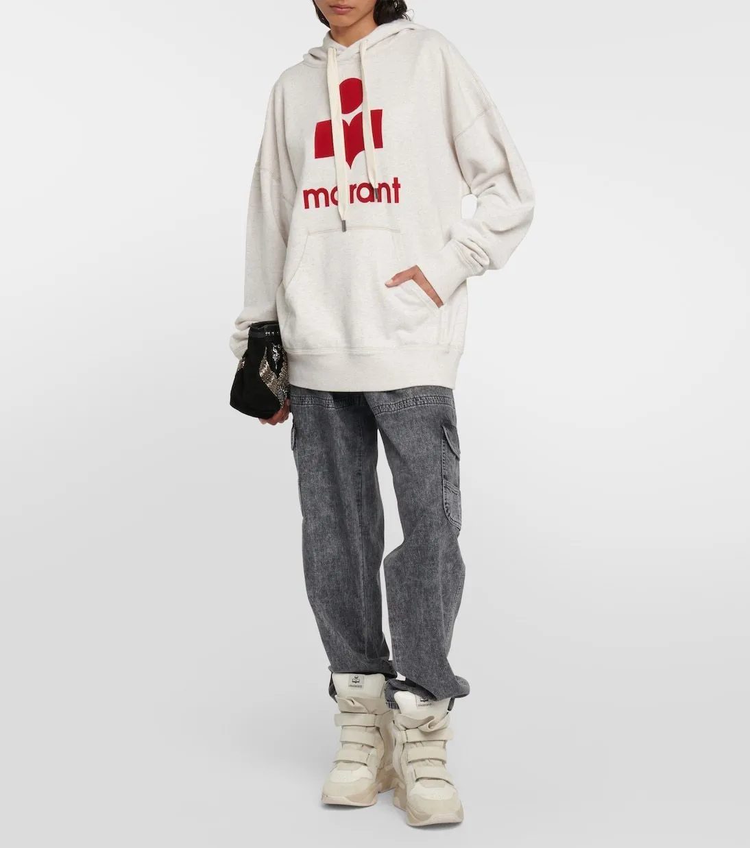 Isabel Marant Etoile - Sweat Street Style Long Sleeves - Plain Cotton Logo