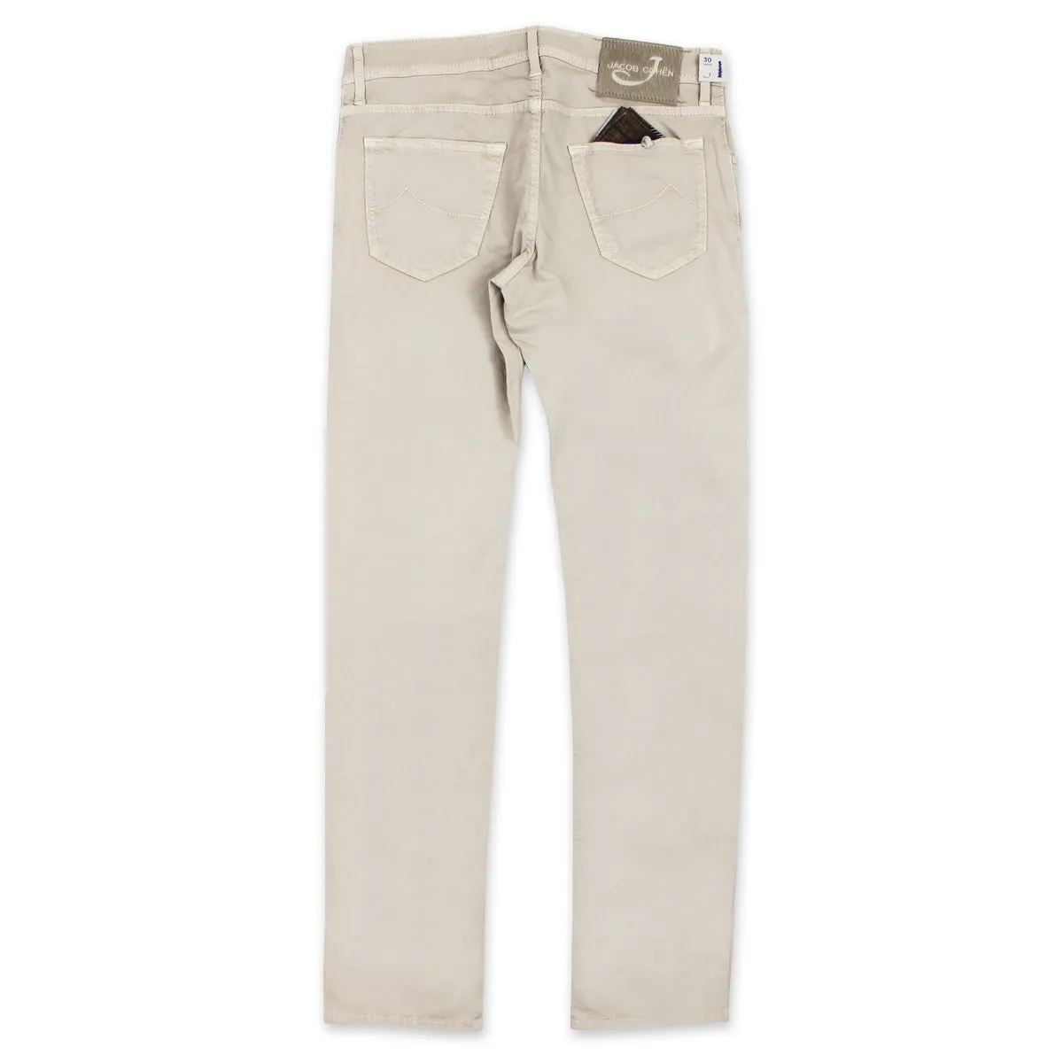 Jacob Cohen Chino Pants - J622 Comf Slim Fit Beige Jeans