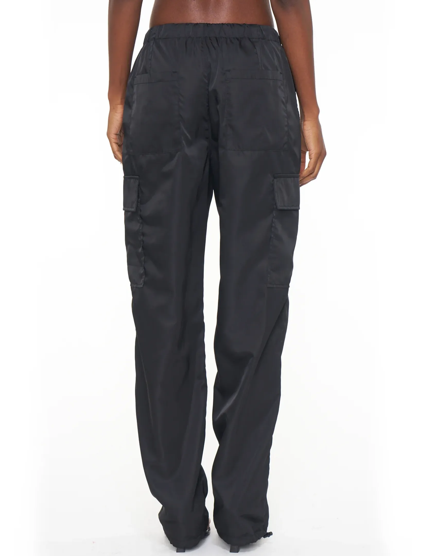 Jade Black Cargo Trousers - Lightweight and Versatile