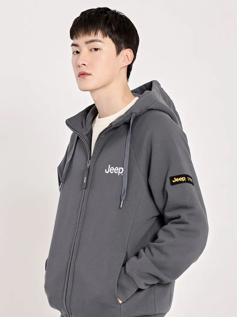 Jeep - Unisex Street Style Logo Hoodies