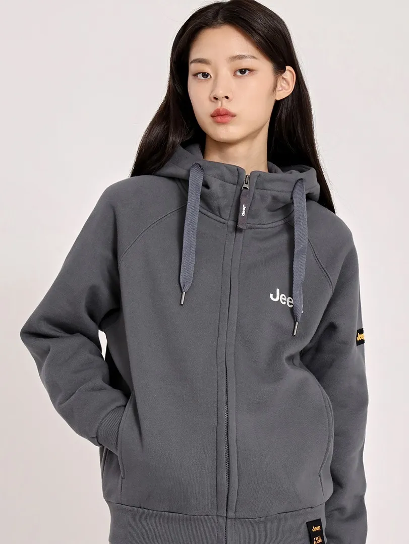 Jeep - Unisex Street Style Logo Hoodies