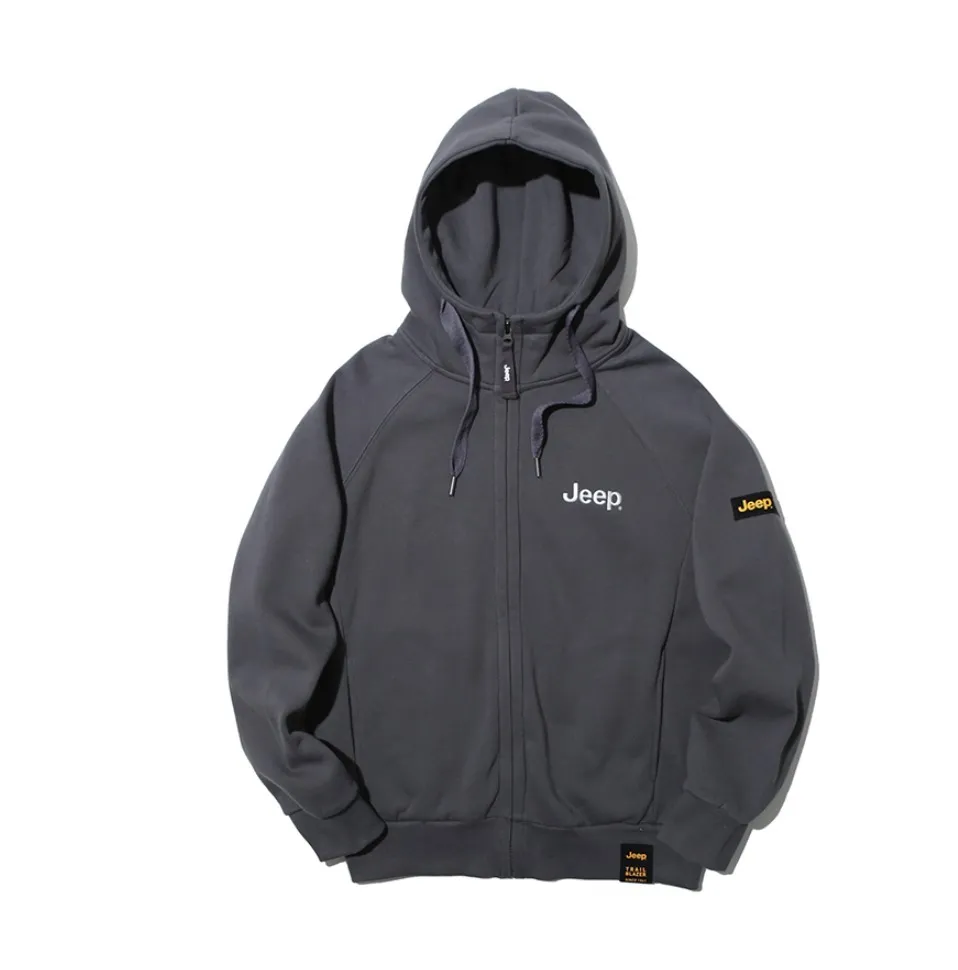 Jeep - Unisex Street Style Logo Hoodies