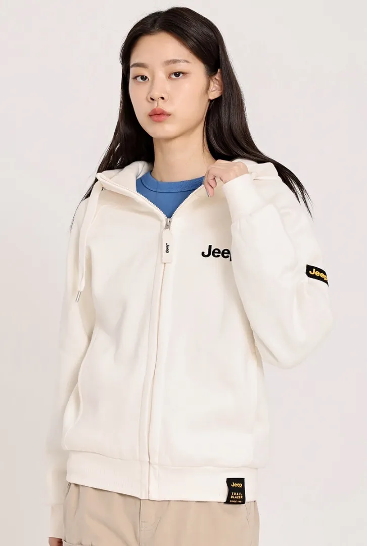 Jeep - Unisex Street Style Logo Hoodies