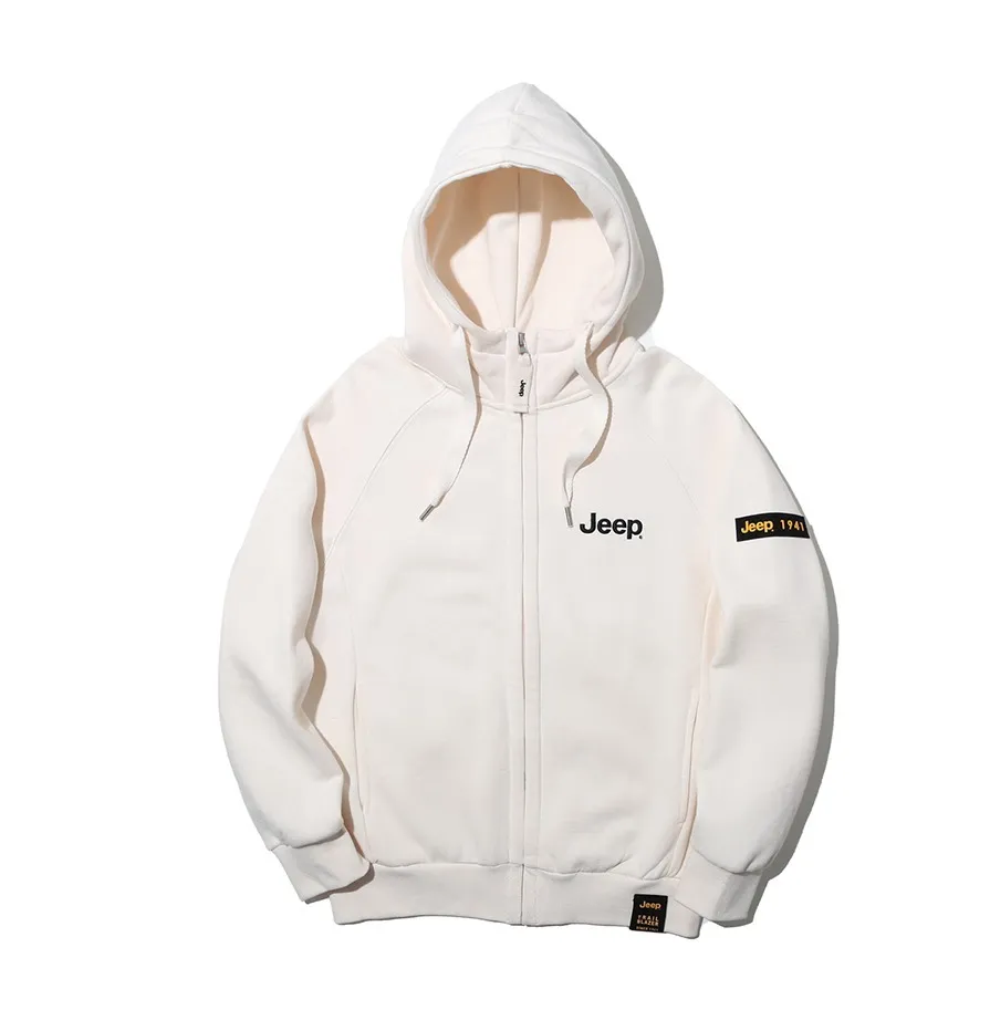 Jeep - Unisex Street Style Logo Hoodies