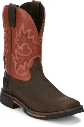 Justin Mens Boots SE4944 11 Joist" Rustic Brown