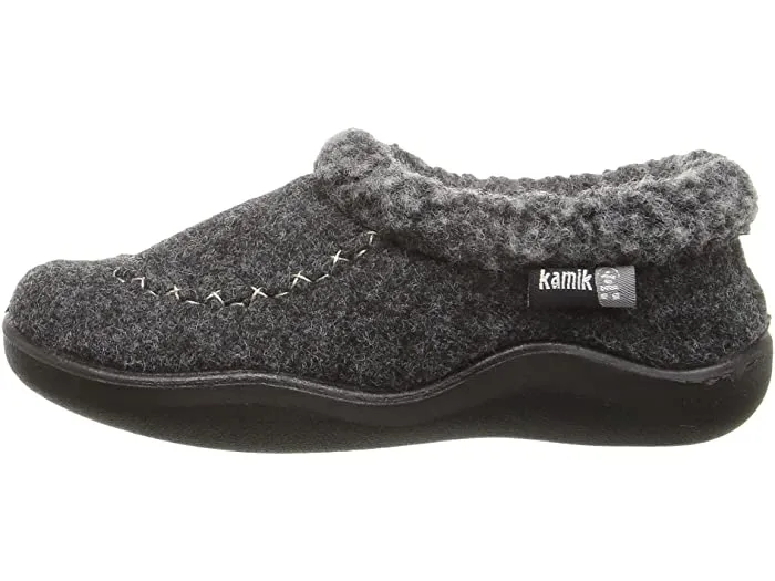 Kamik Cozy Cabin2 Black Kids Slippers