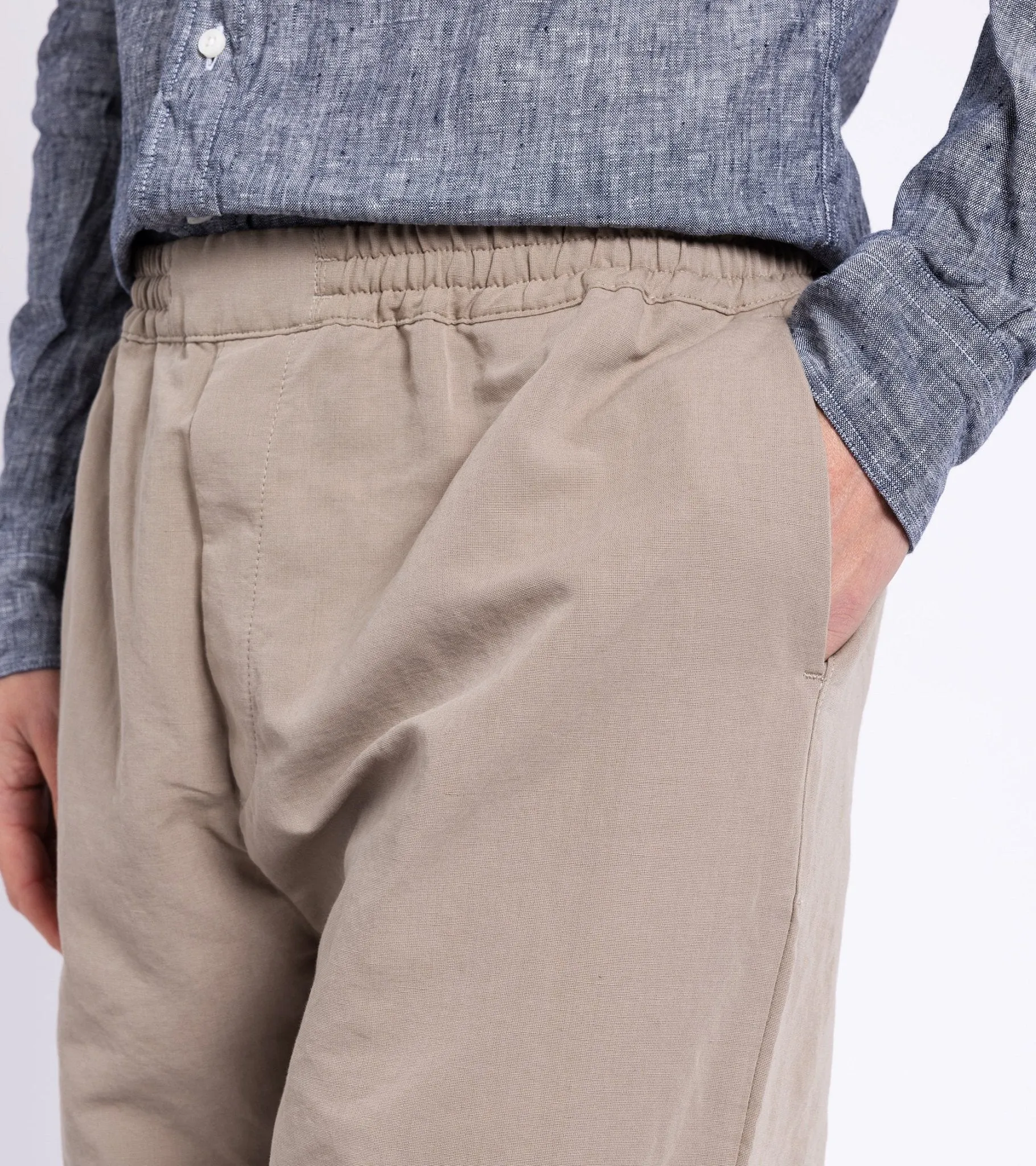 Kind Guise Cotton Linen Banasa Pants Stone