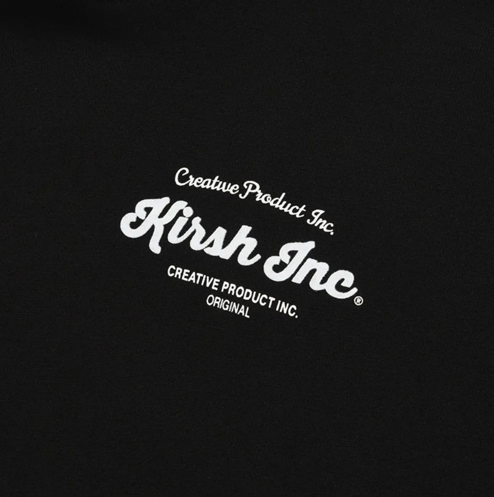 KIRSH Unisex Logo Hoodies - Street Style