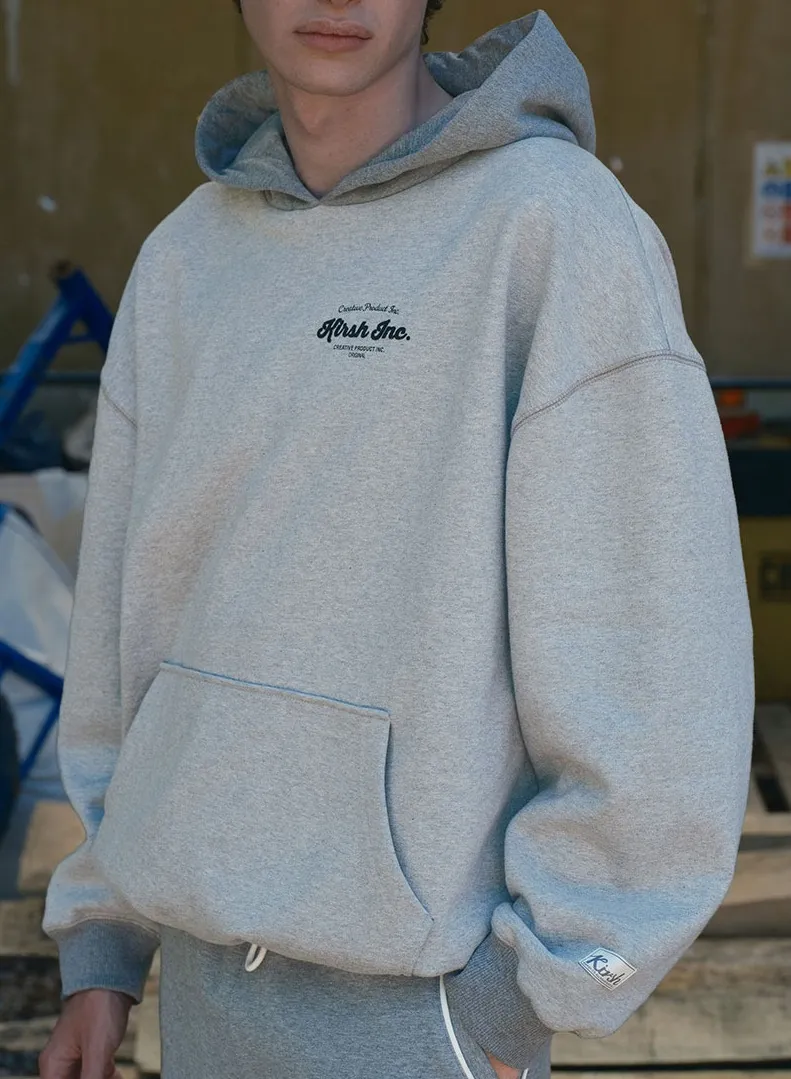 KIRSH Unisex Logo Hoodies - Street Style