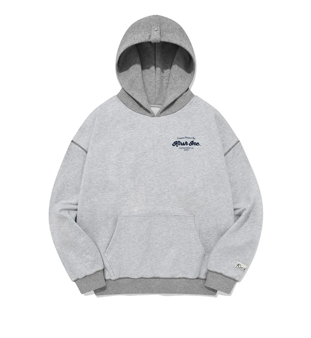 KIRSH Unisex Logo Hoodies - Street Style