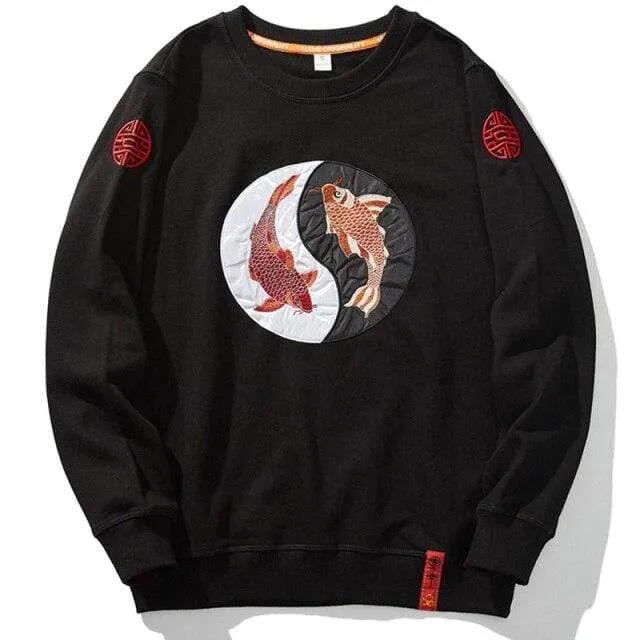 Koi Sweatshirt - Double Design