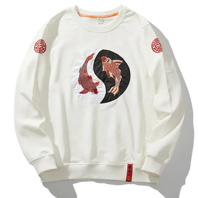 Koi Sweatshirt - Double Design