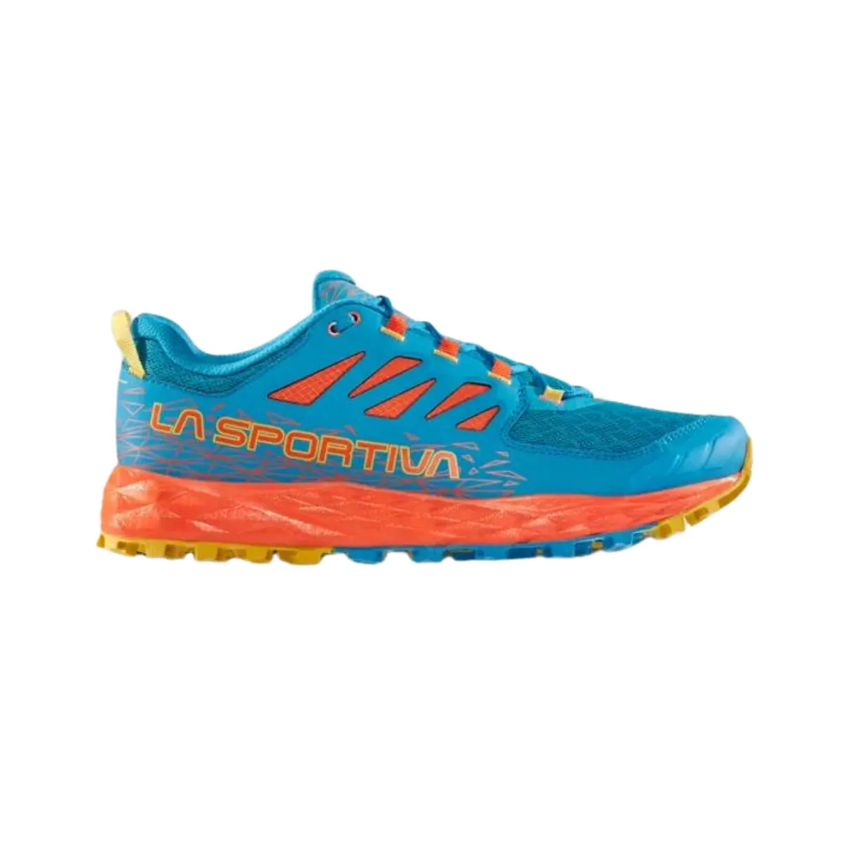 La Sportiva Lycan II Blue Orange Running Shoes.