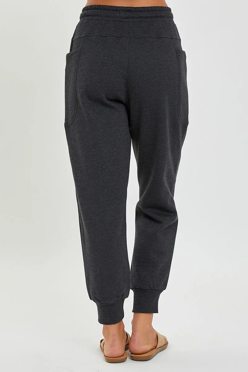 Layla Joggers - Washed Black | Shop Now