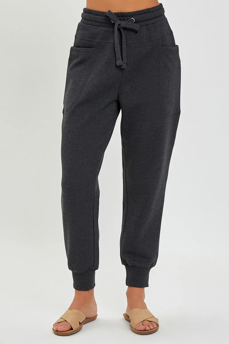 Layla Joggers - Washed Black | Shop Now