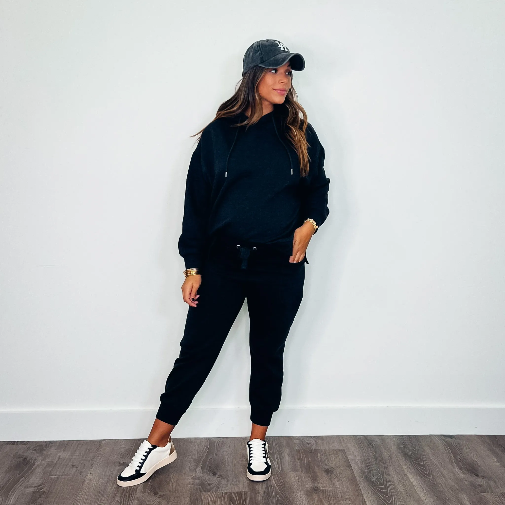 Layla Joggers - Washed Black | Shop Now