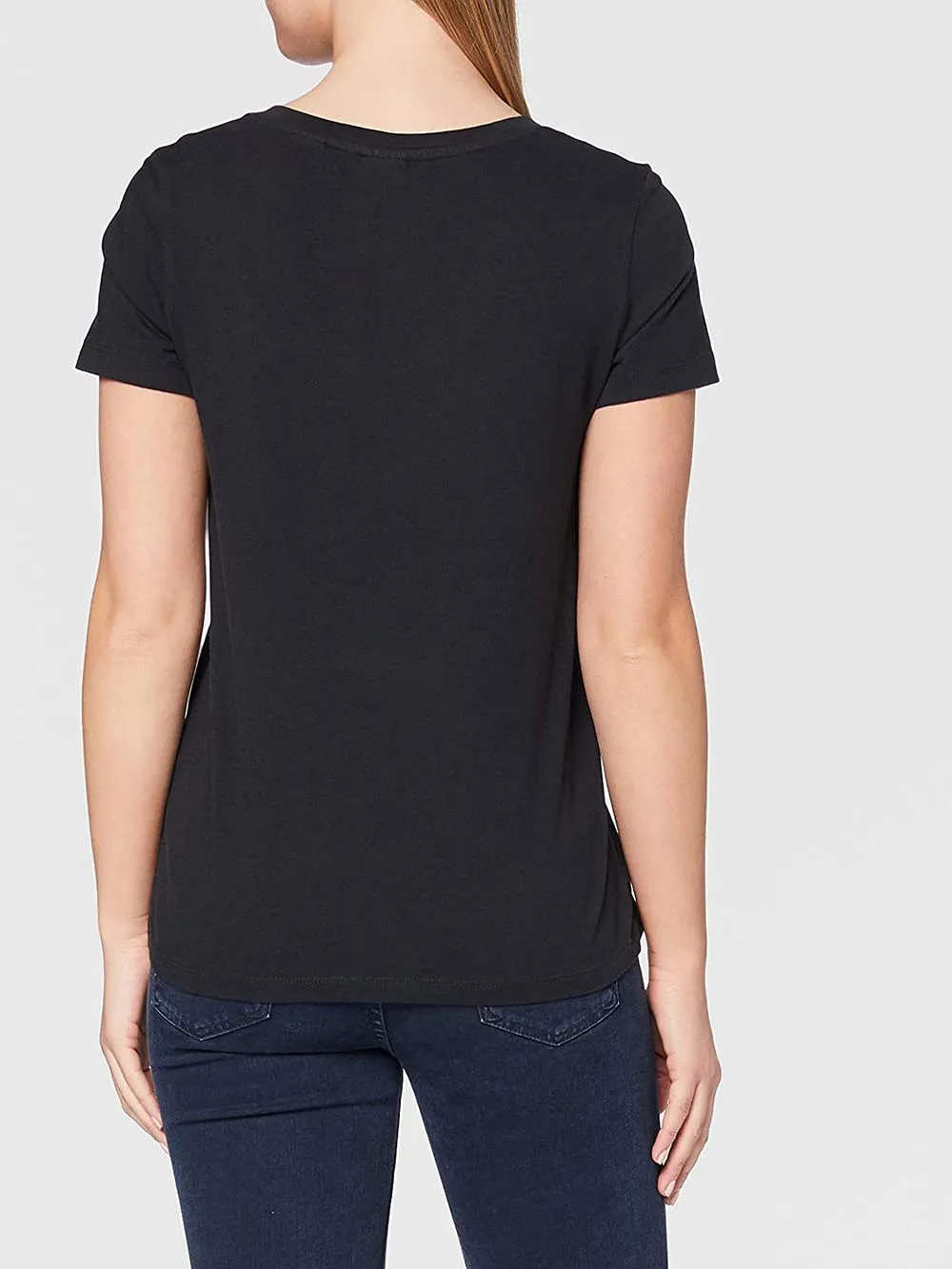 Levi's Perfect V-neck T-shirt for women in black - 85341