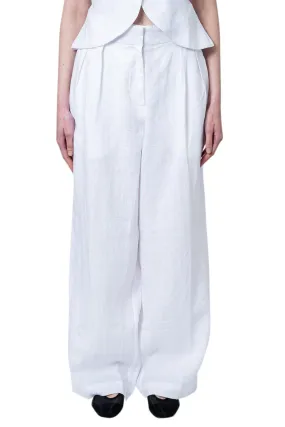 Linen Palazzo Trousers