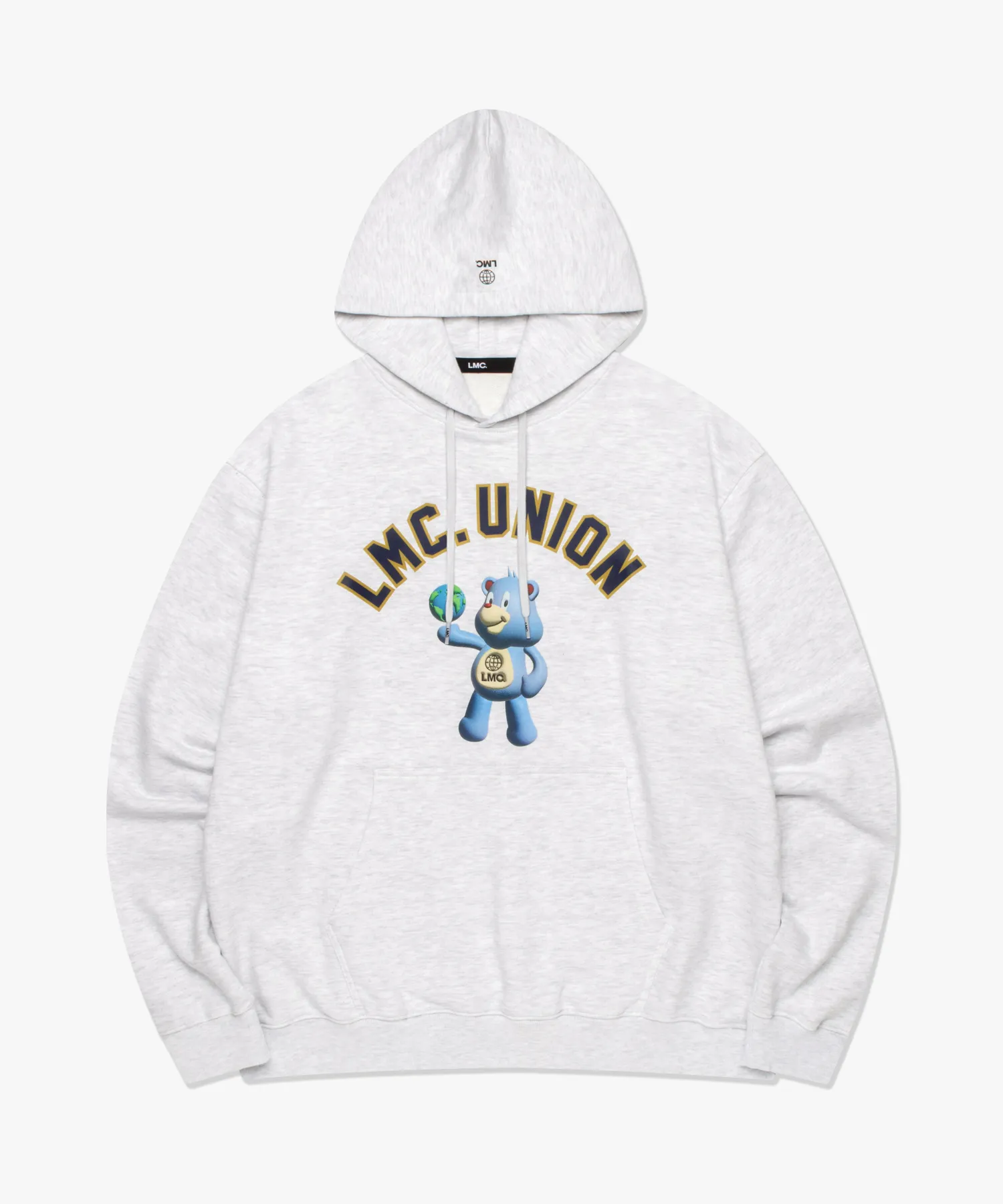 LMC | Long Sleeve Plain Logo Hoodies - Unisex Street Style Cotton