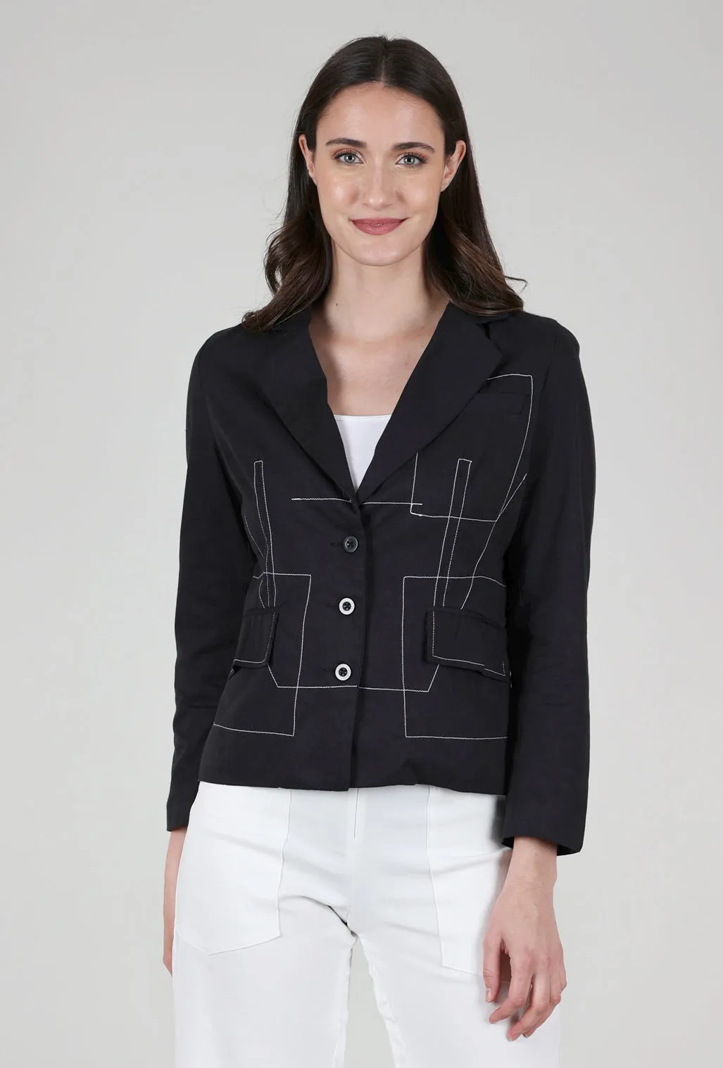 Lottie Jacket, Black