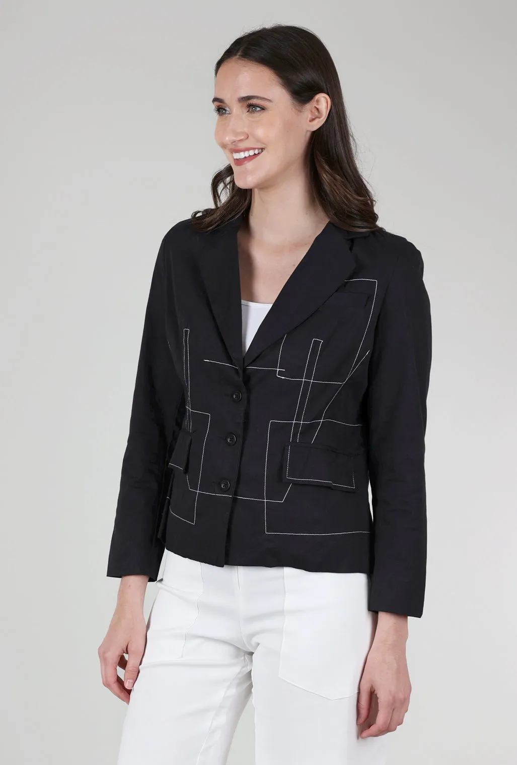 Lottie Jacket, Black