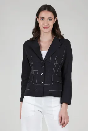 Lottie Jacket, Black