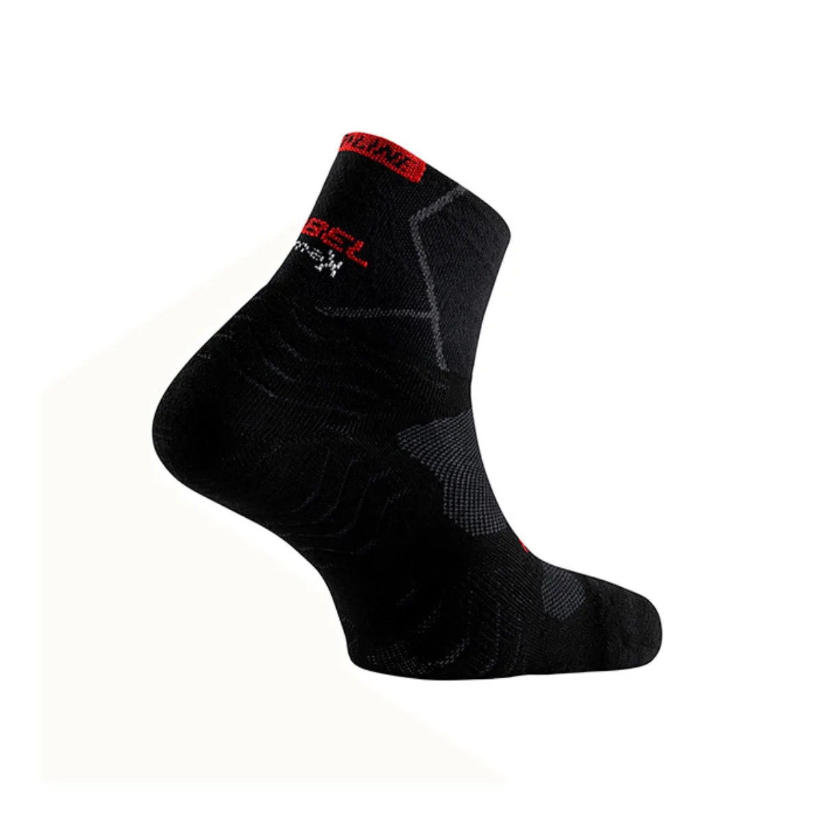 Lurbel Path Pro Black Red Socks