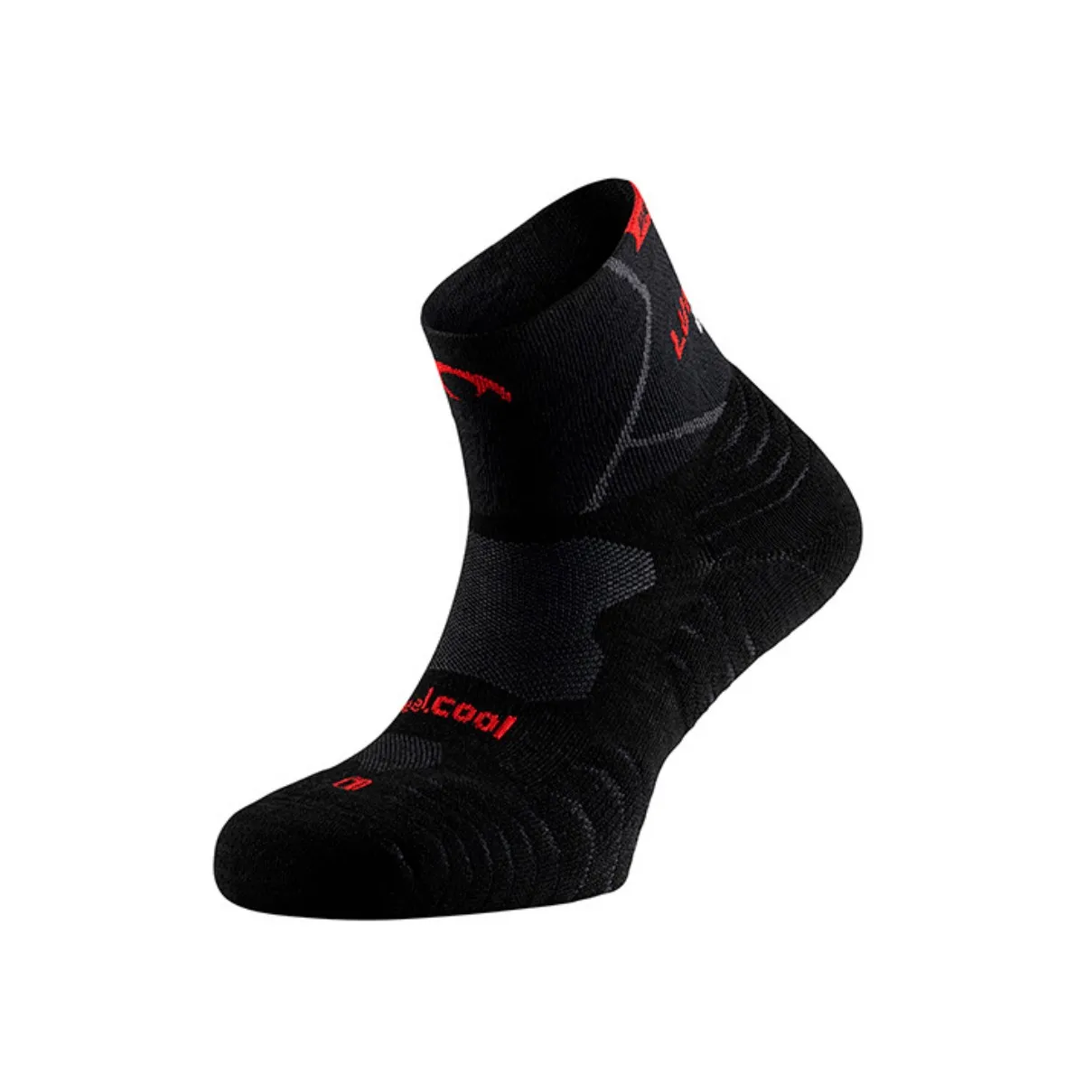 Lurbel Path Pro Black Red Socks