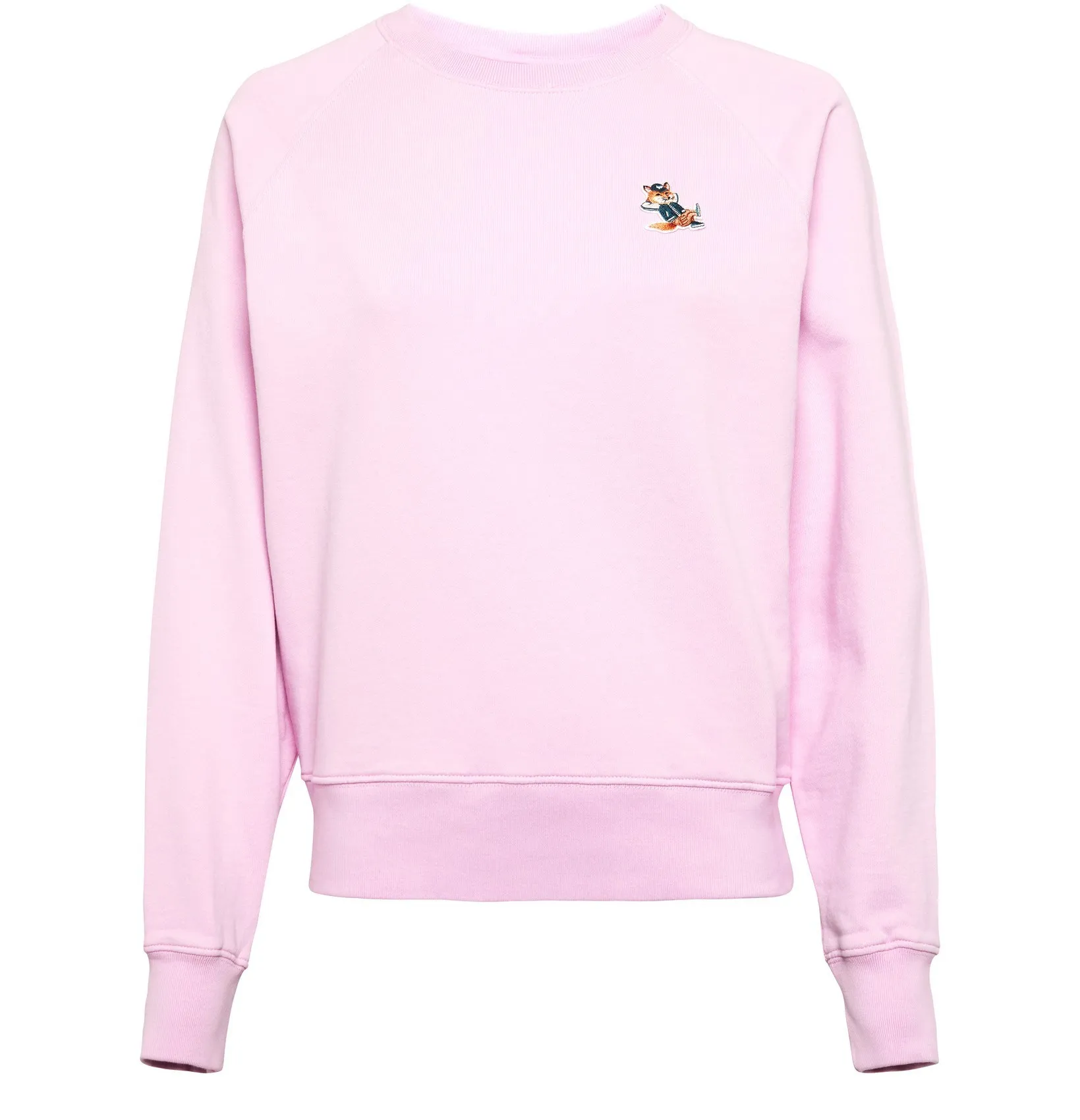 Maison Kitsune Crew Neck Sweat Long Sleeves - Plain & Animal Patterns