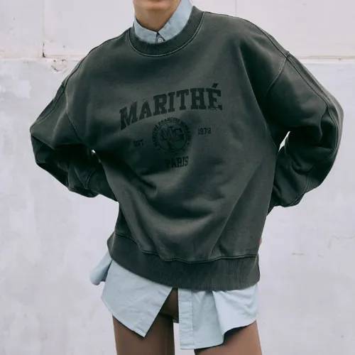 Marithe and Francois Girbaud | Unisex Street Style Hoodies & Sweatshirts