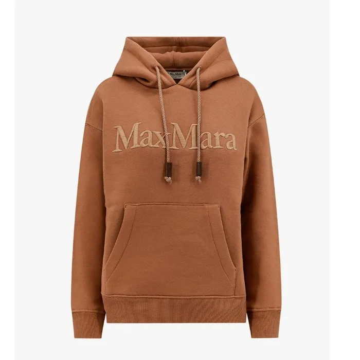 Max Mara Long Sleeve Street Style Cotton Logo.