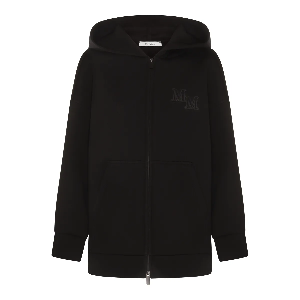 MaxMara | Wool Long Sleeve Street Style Hoodies & Sweatshirts