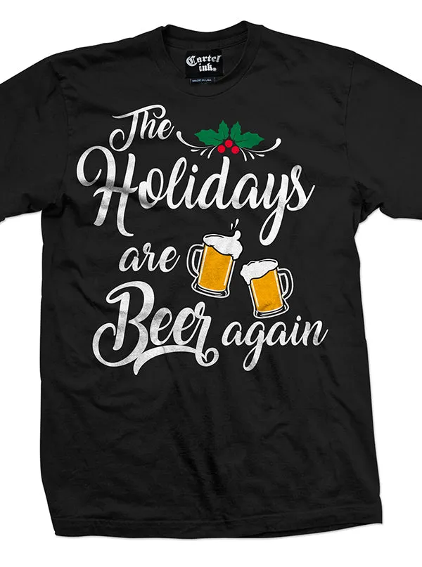 Men's Beer Holiday Tee