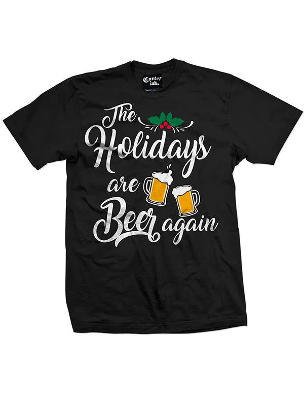 Men's Beer Holiday Tee