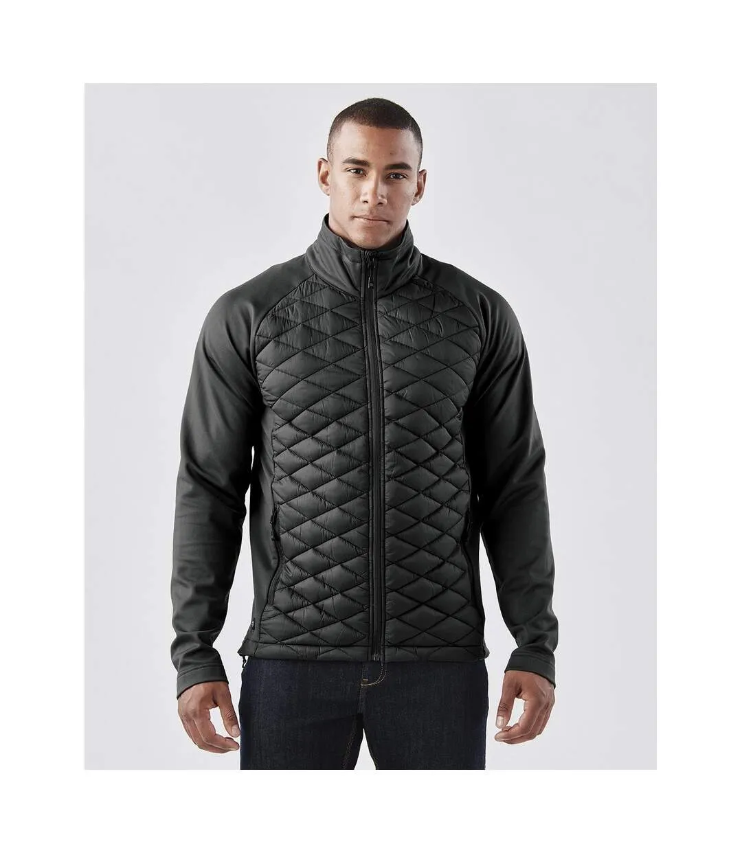 Mens boulder thermal soft shell jacket black Stormtech